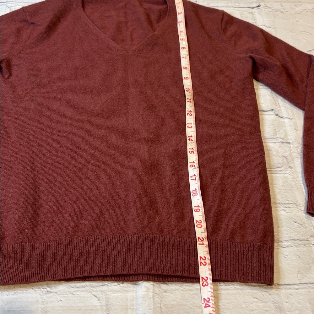 Everlane 100% Cashmere V-Neck Sweater - Picture 11 of 12